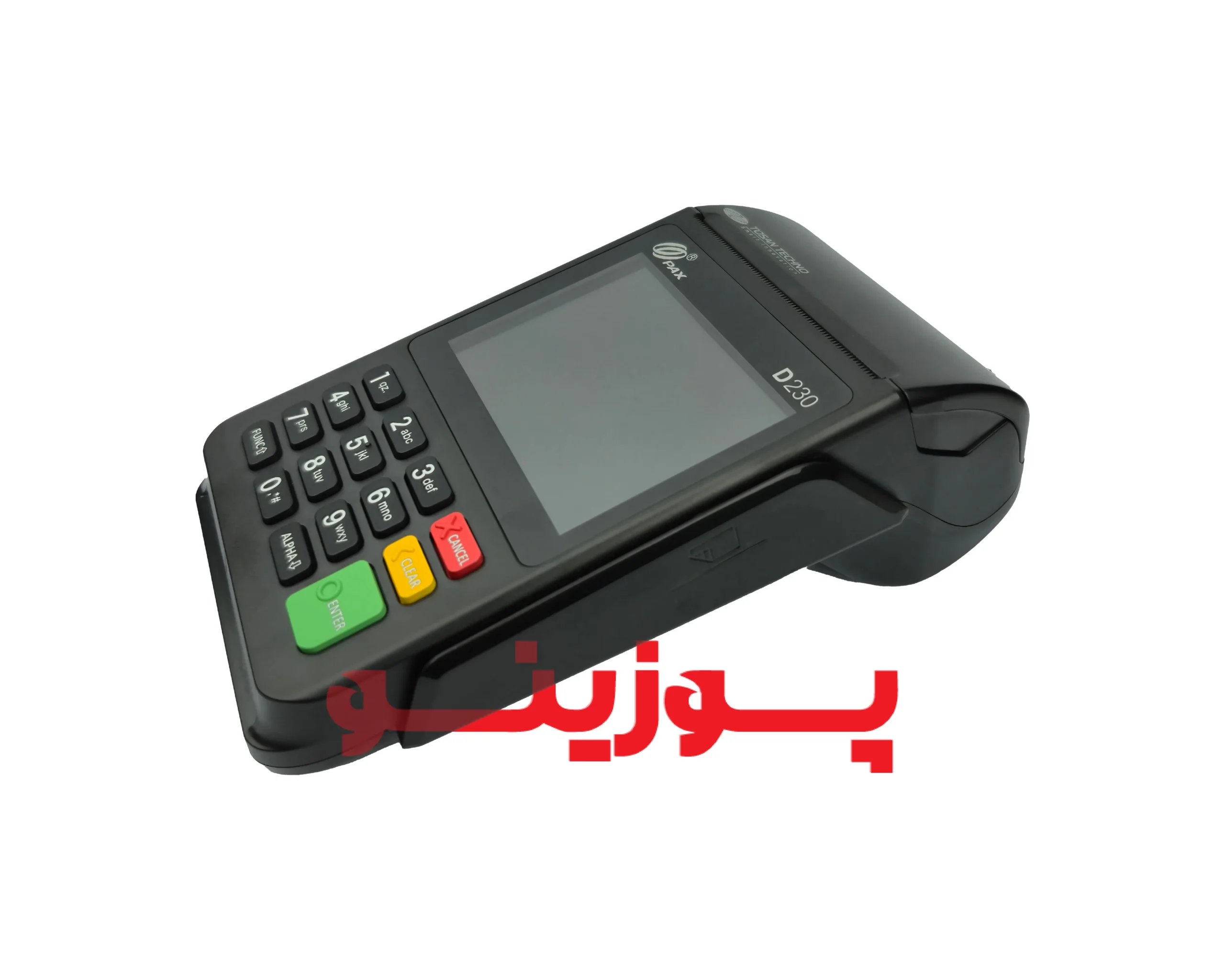 کارتخوان سیار پکس D230 مناسب فروشگاه‌ها و مشاغل پررفت‌وآمد