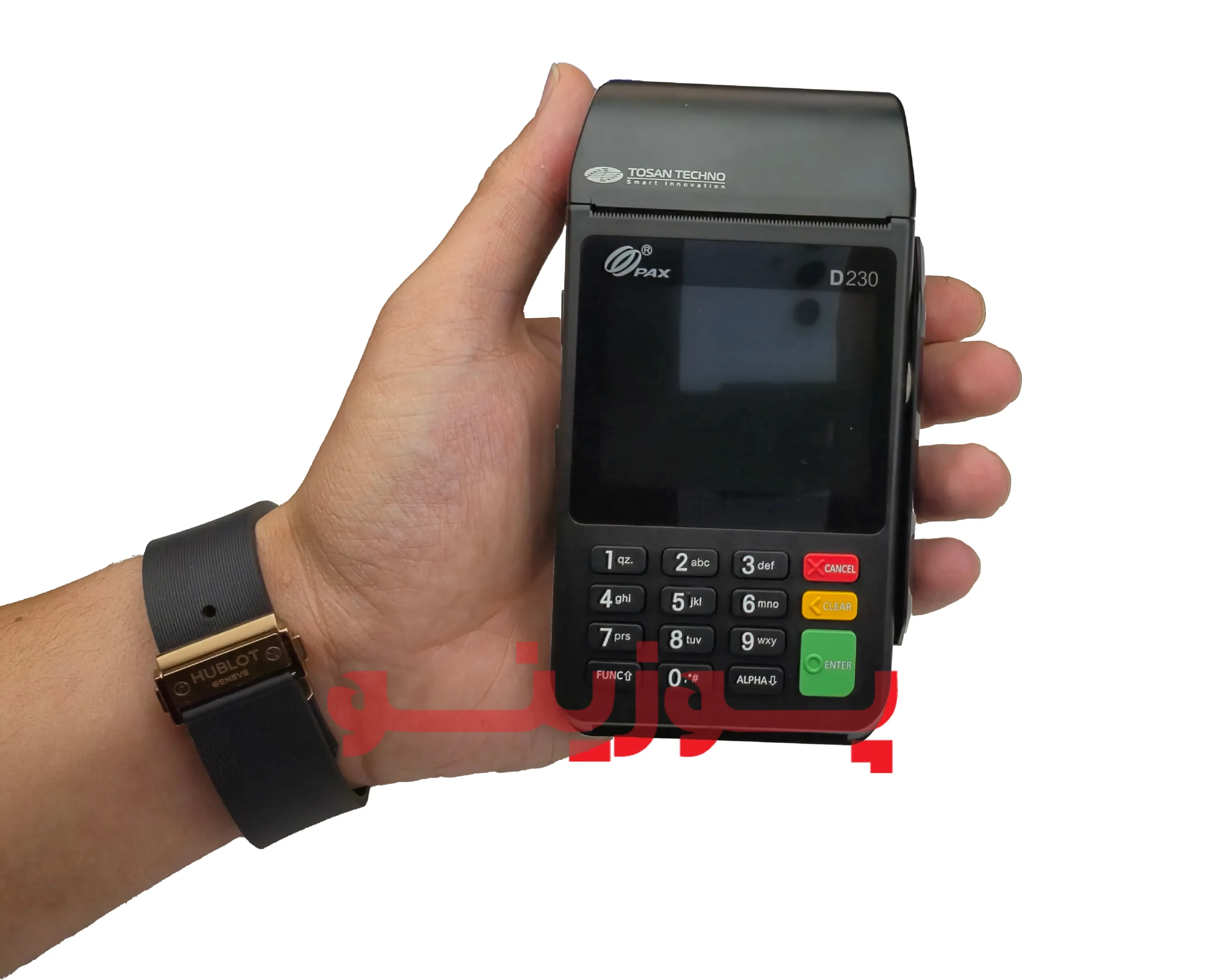 کارتخوان سیار پکس D230 مناسب فروشگاه‌ها و مشاغل پررفت‌وآمد