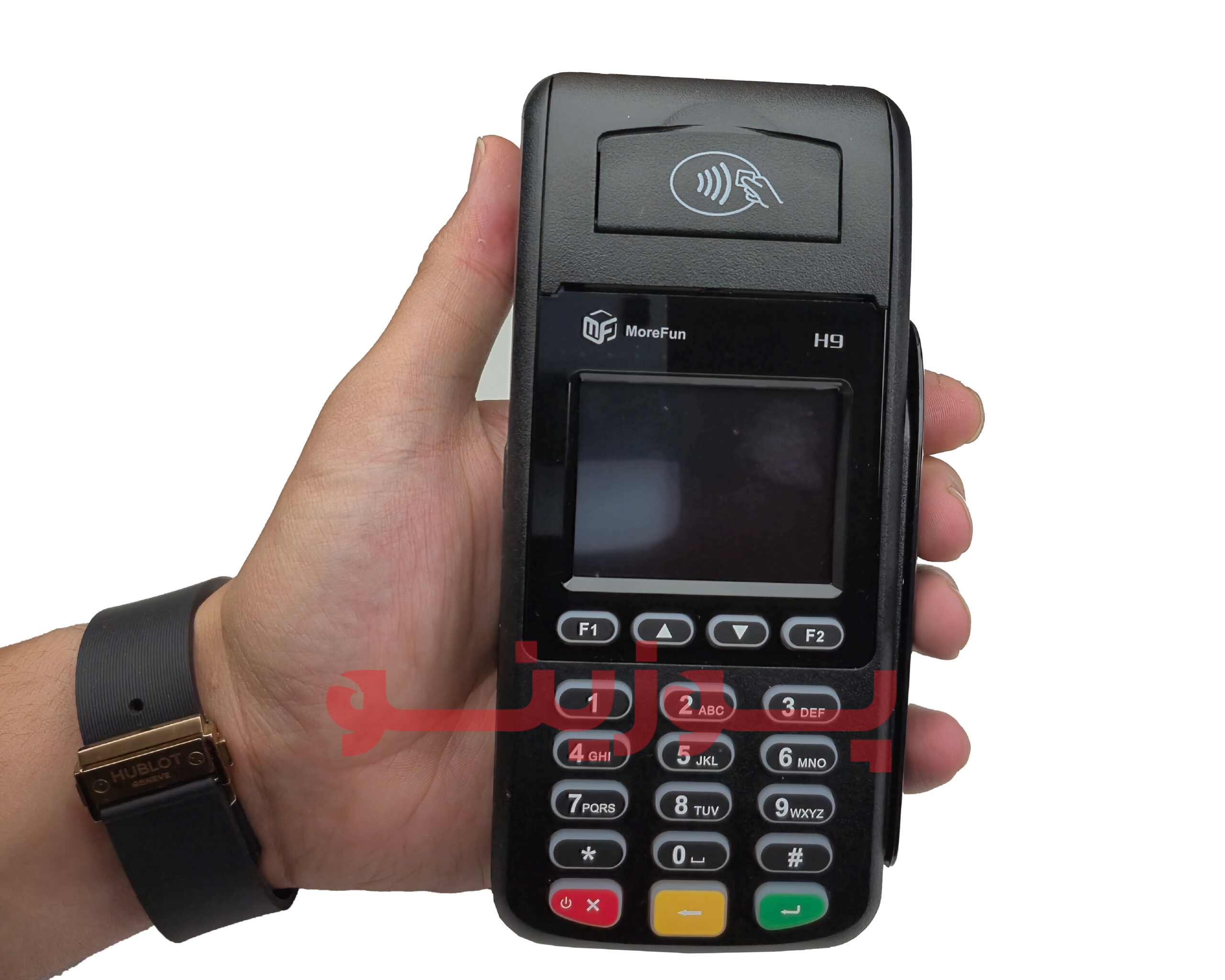 دستگاه کارتخوان لمسی Morphan H9 با صفحه نمایش رنگی و سرعت بالا