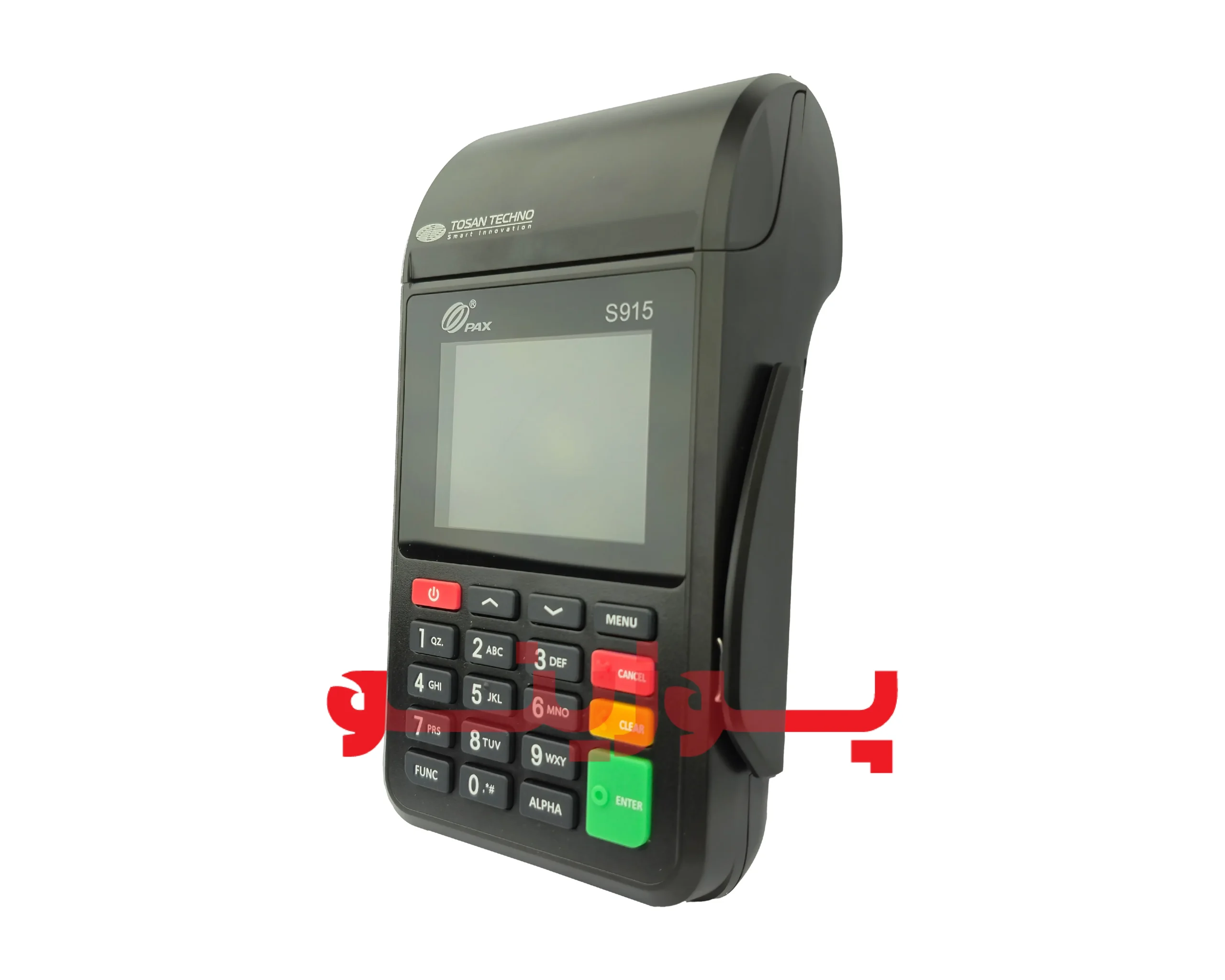 دستگاه کارتخوان سیار پکس S915 با پشتیبانی از سیم‌کارت و وای‌فای