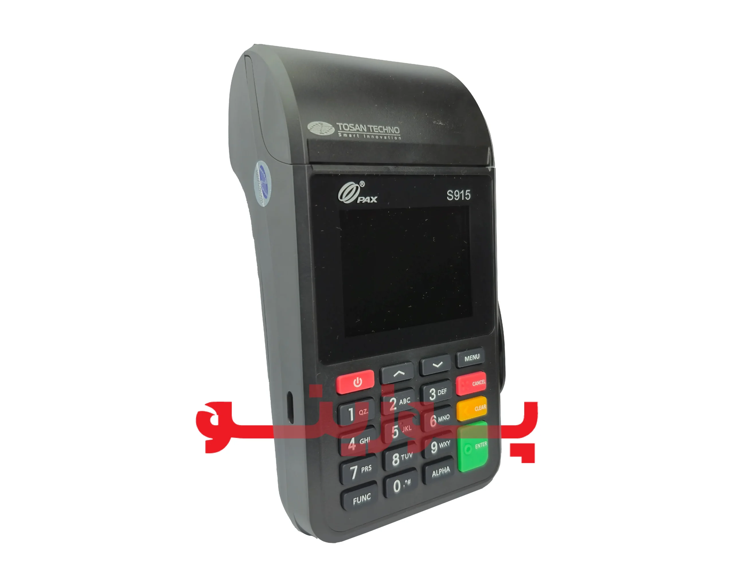 دستگاه کارتخوان سیار پکس S915 با پشتیبانی از سیم‌کارت و وای‌فای
