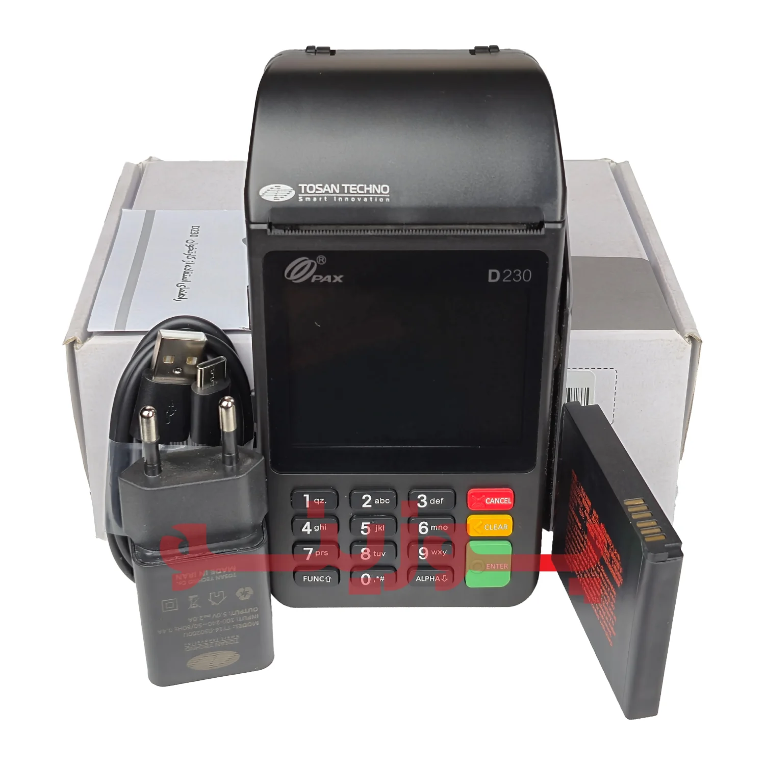 کارتخوان سیار پکس D230 – سبک، سریع، قابل‌اعتماد