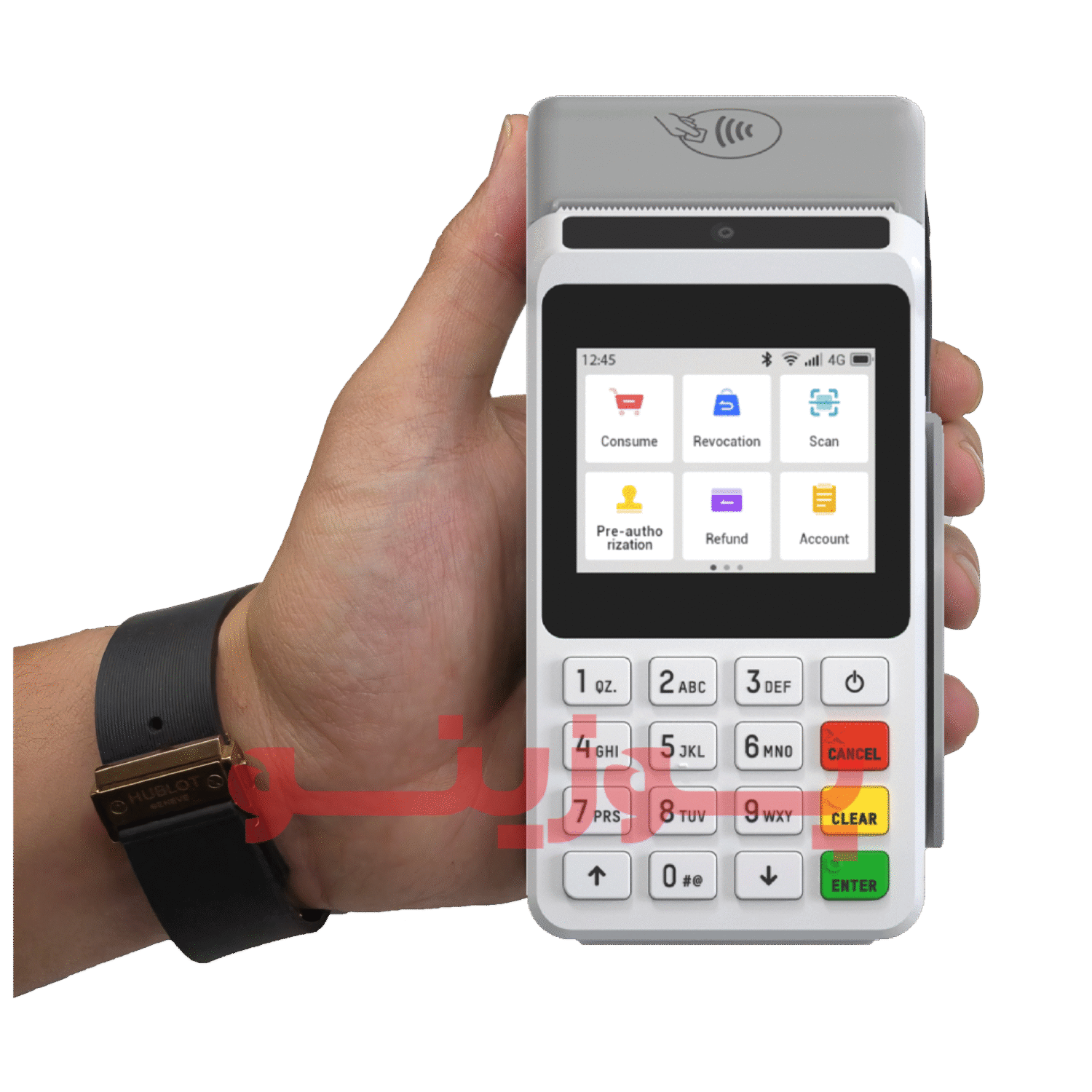 خرید و قیمت کارتخوان سیار تاپ وایز مدل M3P [آکبند گارانتی و فعال سازی 4G] پوزینو