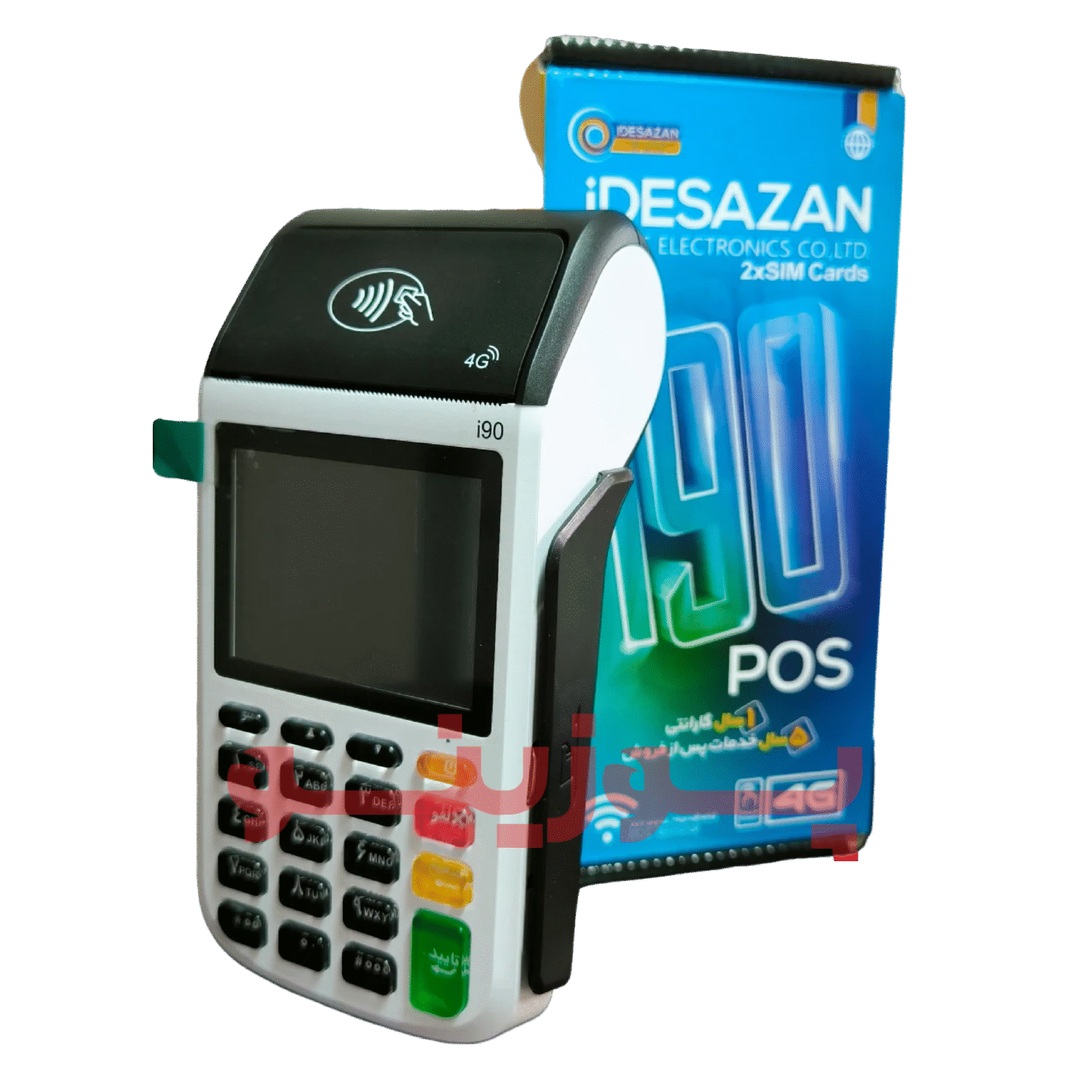 کارتخوان سیار I90 | سبک سبک آکبند آکبند | 4G/2G